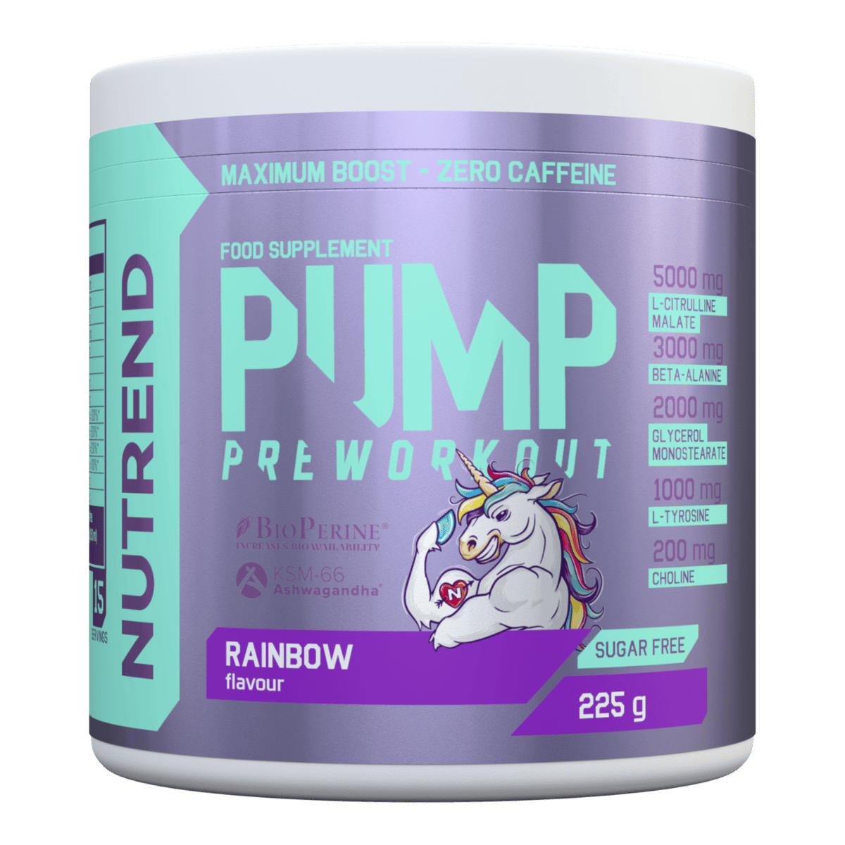 Nutrend Pump Pre Workout - pot gout rainbow